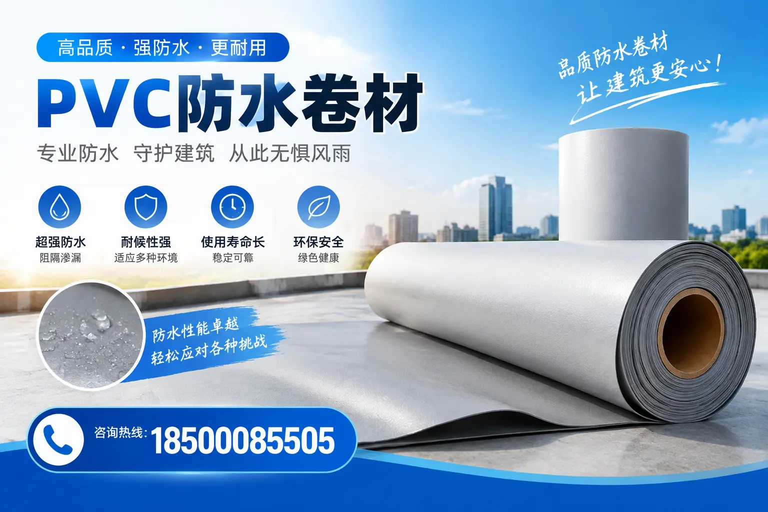 如何选择高质量的PVC防水卷材?铜仁消费者必看指南